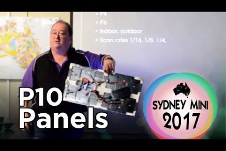 Sydney Mini 2017 - P10 LED Panel Matrix