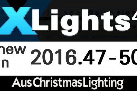 XLights 4 Webinar: New in versions 2016.47 - 2016.50