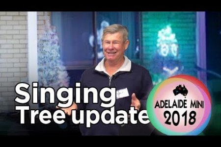 Singing Christmas tree update - 2018 Adelaide Mini