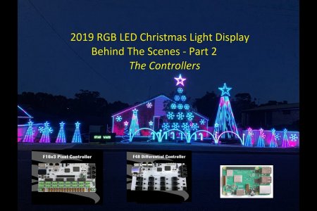2019  Christmas Light Display - Behind The Scenes Part 2 "The Controllers"
