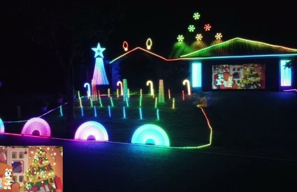 Nojoy - Bluey Christmas Lights by ABC / Bluey